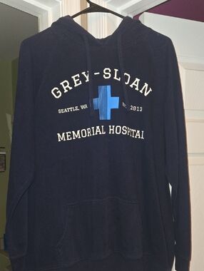 torrid Navy Graphic Hoodie with Blue Cross